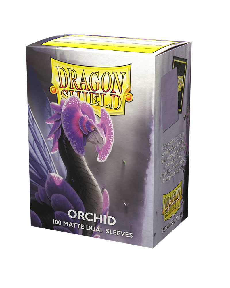 Dragon Shield Matte Dual Sleeve - Orchid ‘Emme‘ 100ct - The Mythic Store | 24h Order Processing