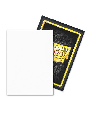 Dragon Shield Matte Dual Sleeve - Snow ‘Nirin‘ 100ct - The Mythic Store | 24h Order Processing