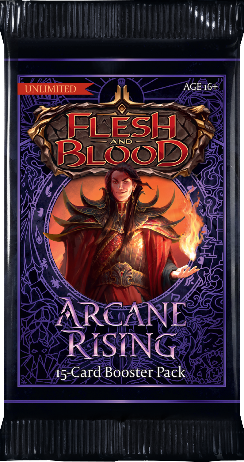 Arcane Rising Booster Pack Unlimited Edition - The Mythic Store | 24h Order Processing