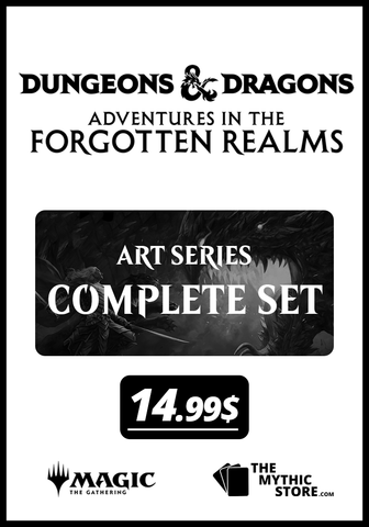 Dungeons & Dragons: Adventures in the Forgotten Realms - Art Series Card Complete Set - The Mythic Store | 24h Order Processing