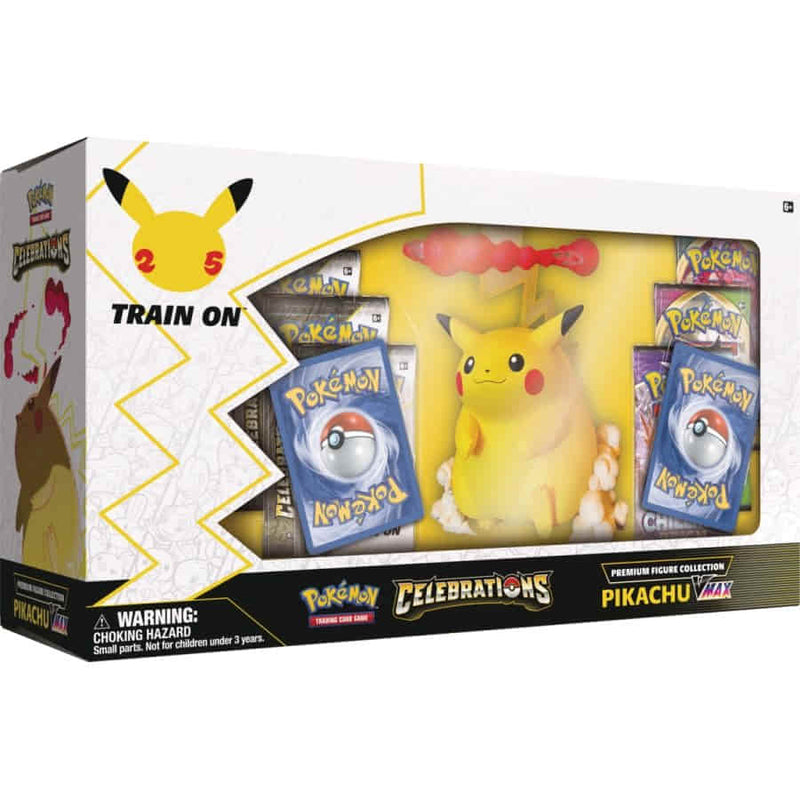 Celebrations Pikachu VMAX Premium Figure Collection - The Mythic Store | 24h Order Processing