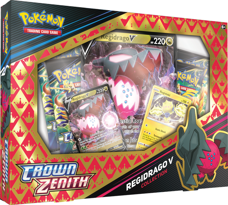 Pokemon Crown Zenith - Regieleki/Regidrago V Collection - The Mythic Store | 24h Order Processing