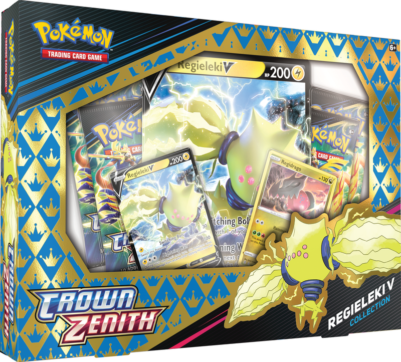 Pokemon Crown Zenith - Regieleki/Regidrago V Collection - The Mythic Store | 24h Order Processing