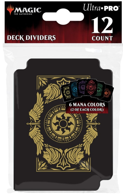 Card Dividers 12-Pack - MTG Mana 7 - The Mythic Store | 24h Order Processing