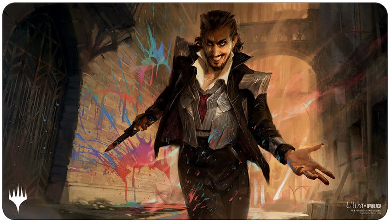 MTG Streets of New Capenna Playmat - Anhelo, the Painter - The Mythic Store | 24h Order Processing