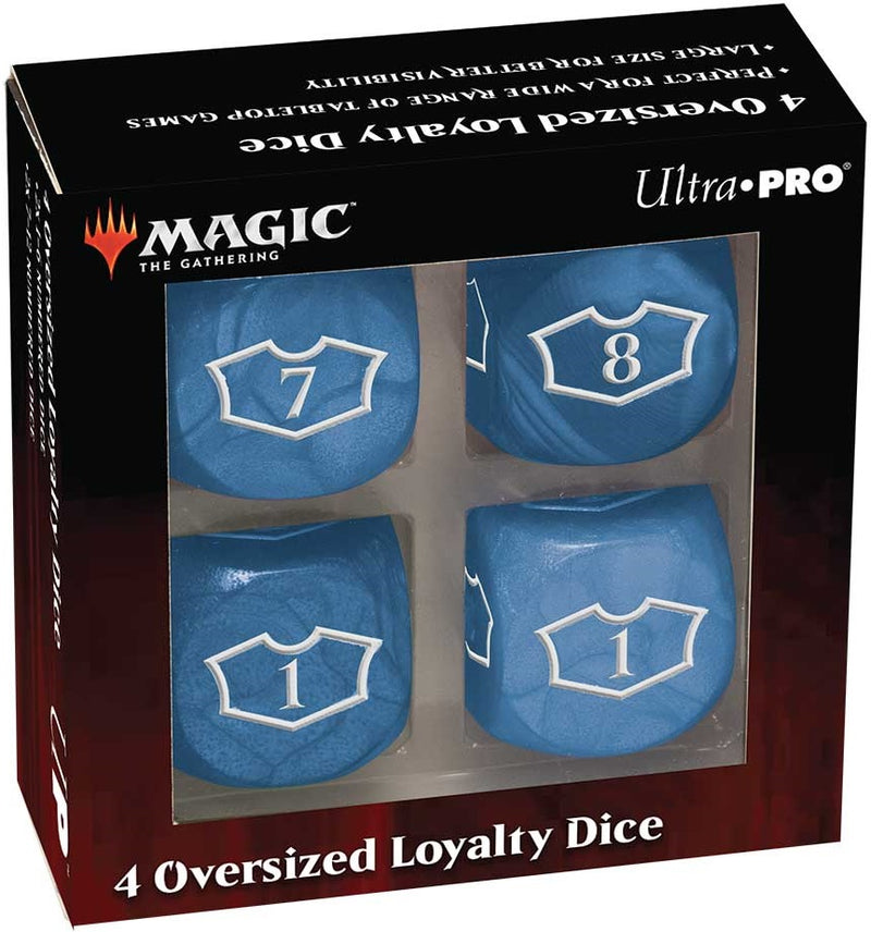 Oversized Deluxe Loyalty Dice Set (4) for Magic: The Gathering - The Mythic Store | 24h Order Processing