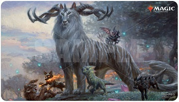 MTG Ikoria: Lair of Behemoths Playmat - Kaheera, the Orphanguard - The Mythic Store | 24h Order Processing