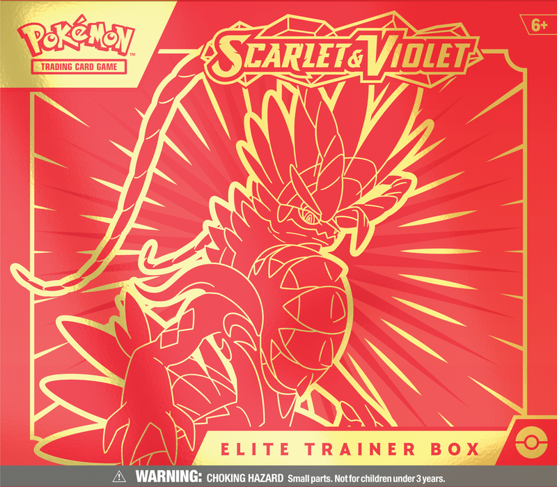 Pokemon Scarlet & Violet - Elite Trainer Box - The Mythic Store | 24h Order Processing