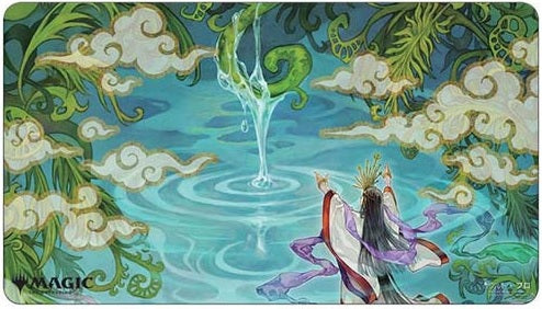 Mystical Archive Japanese Art Playmat - Growth Spiral - The Mythic Store | 24h Order Processing