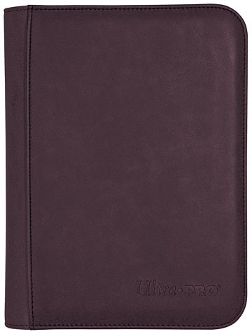 Suede Collection Zippered 4-Pocket Premium PRO-Binder - The Mythic Store | 24h Order Processing