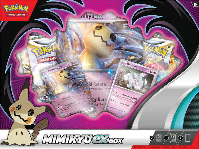 Pokemon Mimikyu EX Box - The Mythic Store | 24h Order Processing