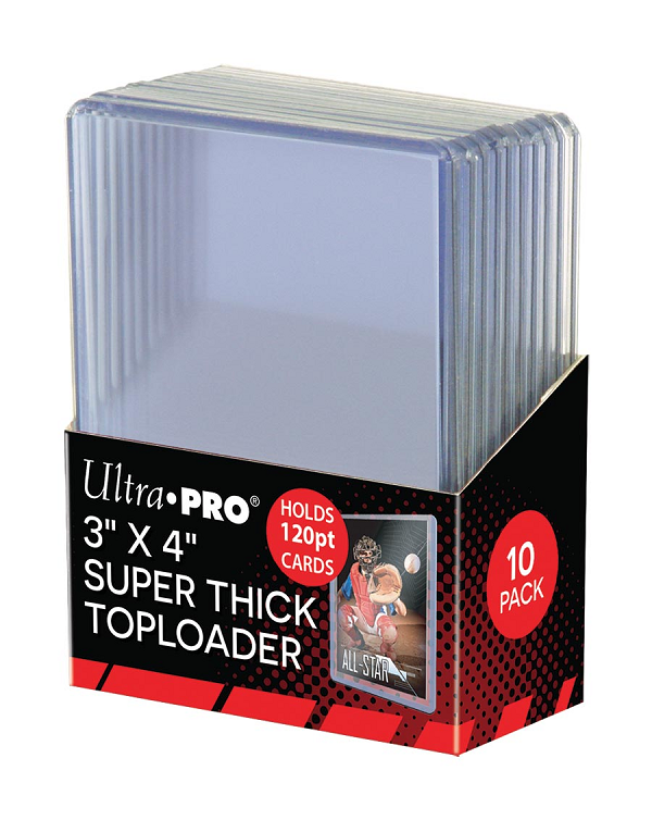 Toploader Super Thick 3x4 120pt - The Mythic Store | 24h Order Processing