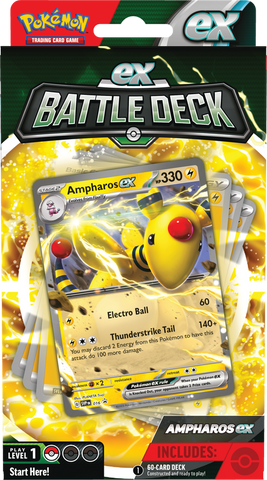 Pokemon EX Battle Decks - Ampharos/Lucario - The Mythic Store | 24h Order Processing