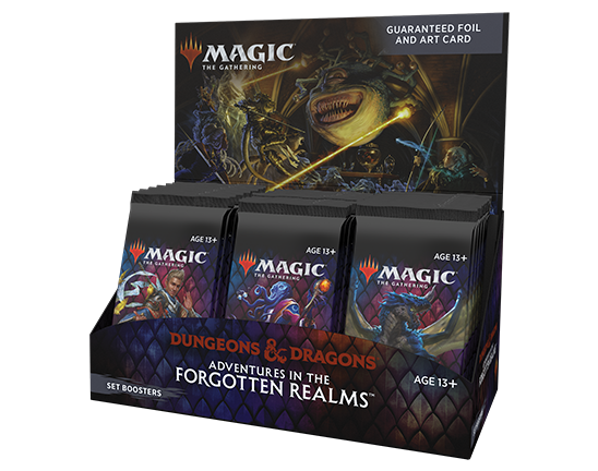 Adventures in the Forgotten Realms Set Booster Box - The Mythic Store | 24h Order Processing