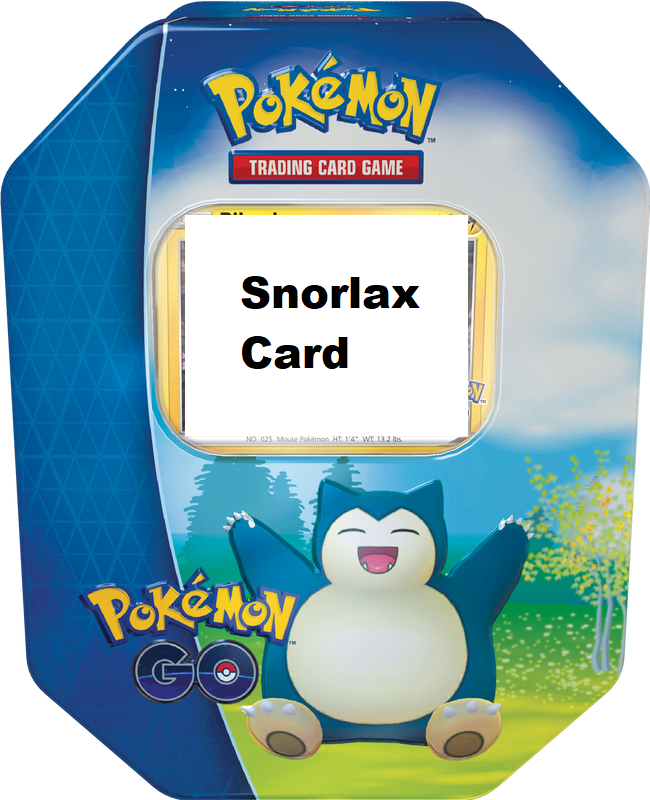 Pokemon Go Gift Tin Pokemon Go Gift Tin