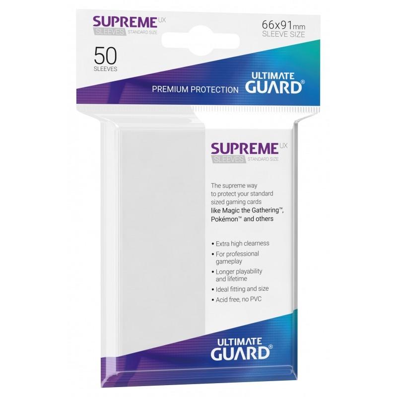 Supreme UX Sleeves Standard Size 50ct - The Mythic Store | 24h Order Processing