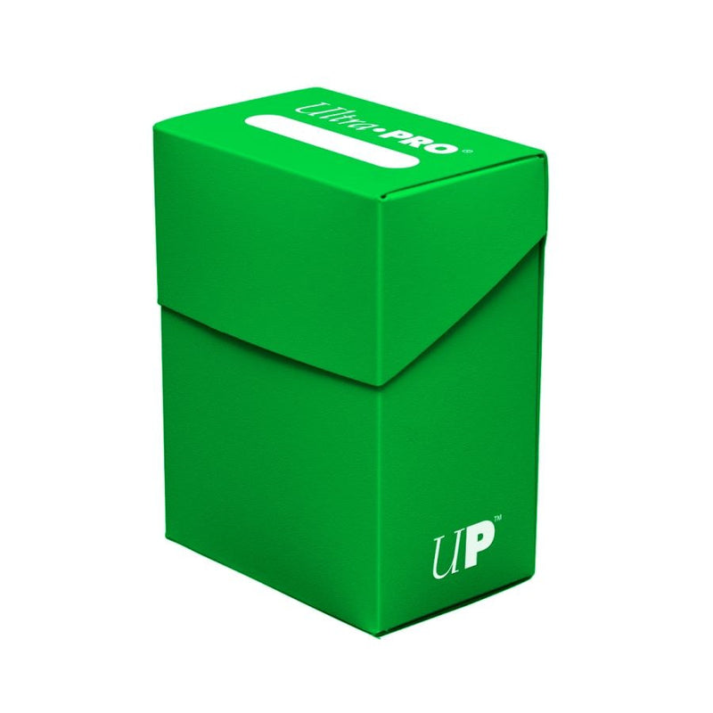 Ultra Pro Standard Deck Box - Solid Lime Green - The Mythic Store | 24h Order Processing