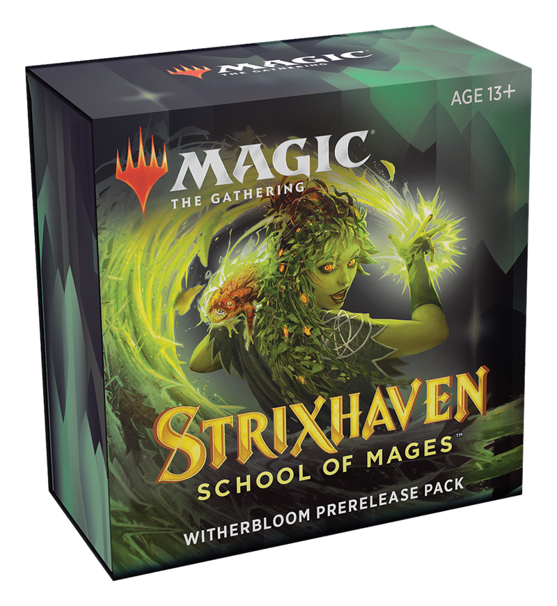 Strixhaven: School of Mages Prerelease Pack - Witherbloom (+2 Prize Boosters) - The Mythic Store | 24h Order Processing