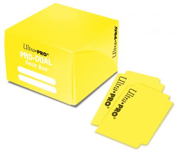 PRO Dual Standard Yellow Deck Box - The Mythic Store | 24h Order Processing